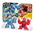 Goo Jit Zu set 2 figurine Dino X Ray Trash vs Verapz 41120-41192