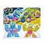 Goo Jit Zu set 2 figurine Dino X Ray Tritops vs Shredz 41120-41193
