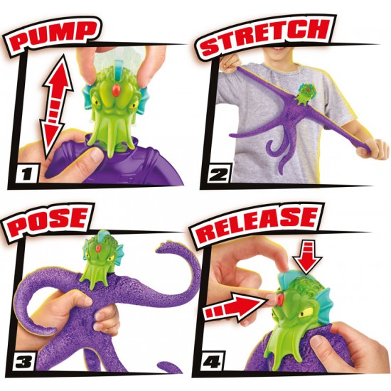 Goo Jit Zu figurina Galaxy Attack Air Vac Orbitox 41121-41222