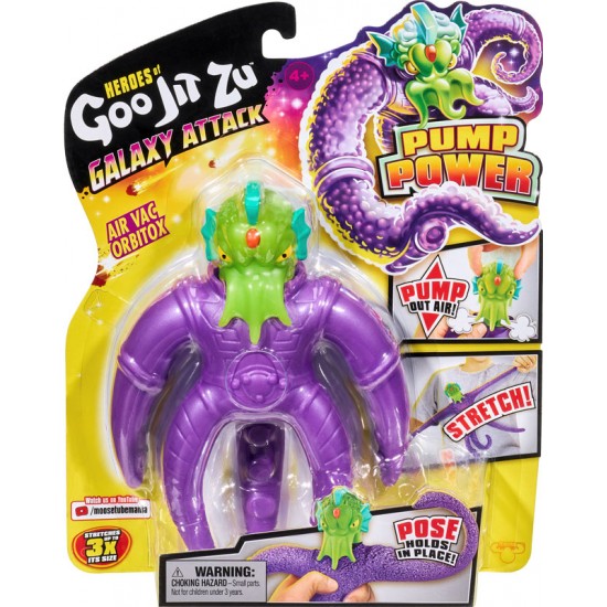 Goo Jit Zu figurina Galaxy Attack Air Vac Orbitox 41121-41222