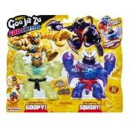 Set 2 figurine Goo Jit Zu Goo Shifters Pantaro-vs-Shadow 41407