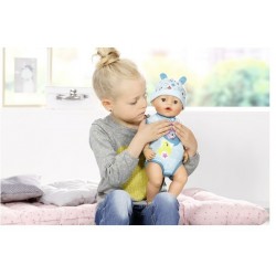 Papusa Baby Born baiat interactiv cu corp moale Zapf 824375