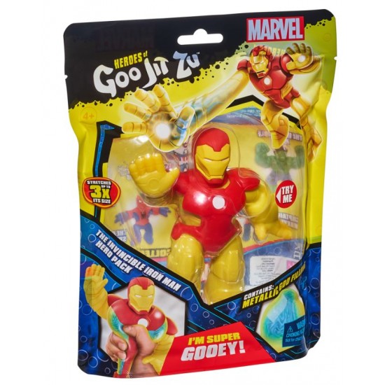 Goo jit zu figurina Iron Man Moose 41370
