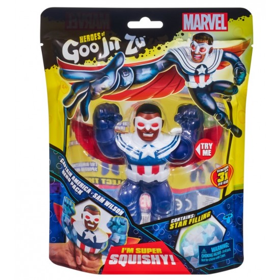 Goo Jit Zu figurina Capitanul America Moose 41371-41367