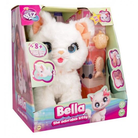 Pisicuta interactiva Bella Adorabila cu 8 sunete IMC 907737