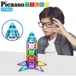 Picasso Tiles Set Magnetic 30 Buc Cuburi Mini PICPTM30 022884