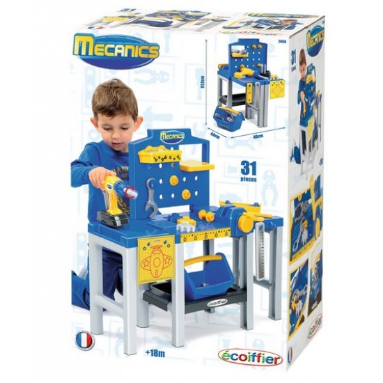 Ecoiffier masa de lucru modular