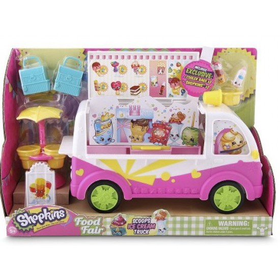 Shopkins 3 masina cu inghetata
