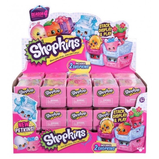 Shopkins sezonul 4 set 2 buc in cos
