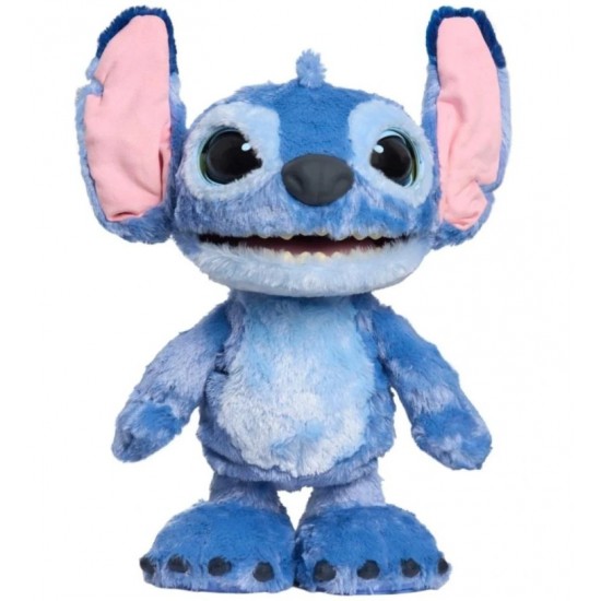 Jucarie de plus Stitch interactiv cu peste 100 de sunete si reactii
