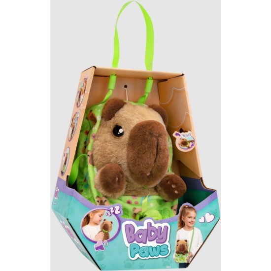 Jucarie interactiva - Baby Paws - capibara, 928077