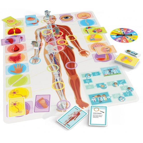 Joc educativ- Sa descoperim corpul uman, 61106