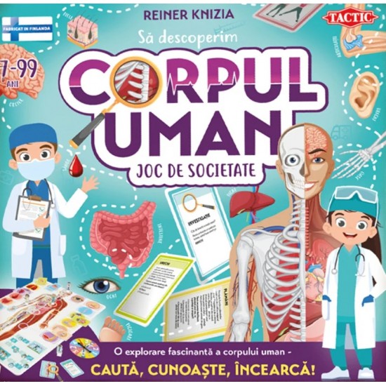 Joc educativ- Sa descoperim corpul uman, 61106