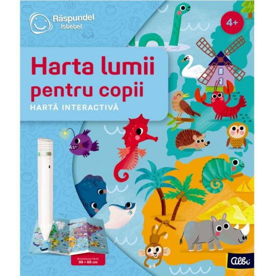 Raspundel istetel - Harta lumii pentru copii, 37809