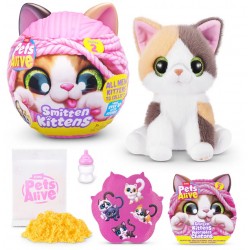 Zuru Pets Alive pisica mea interactiva cu sunete Smitten Kittens, seria 2, 9568