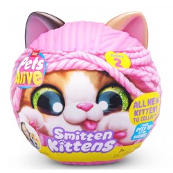 Zuru Pets Alive pisica mea interactiva cu sunete Smitten Kittens, seria 2, 9568