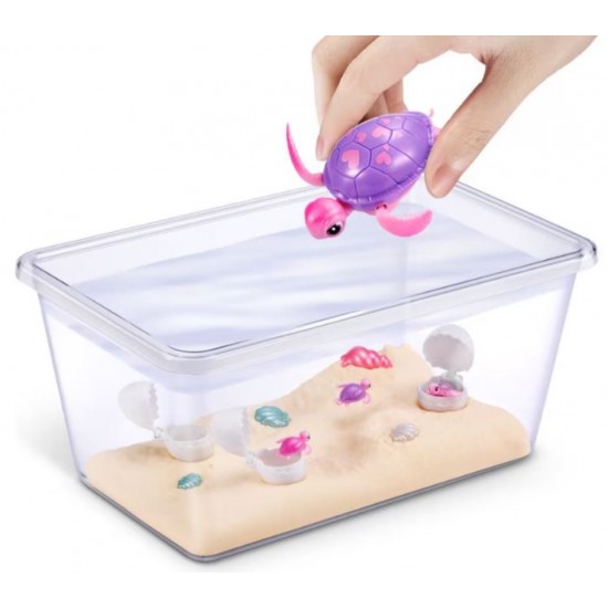 Pets Alive - set de joaca interactiv Mama testoasa si puii sai 9560