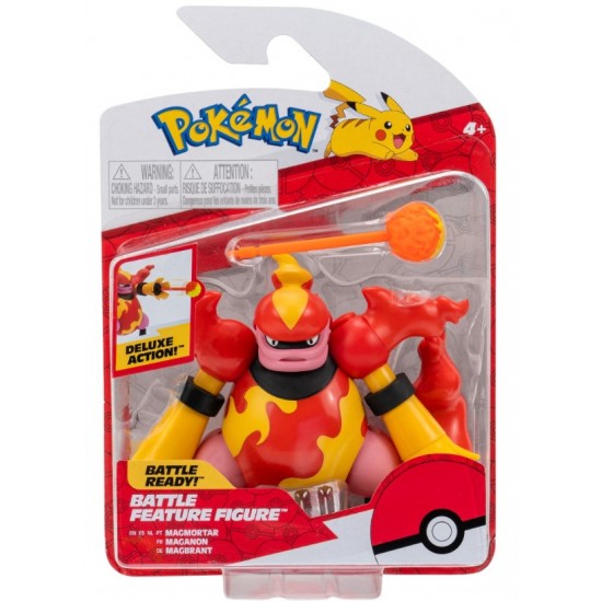 Pokemon figurina Deluxe de actiune, Magmortar, 95135-0169