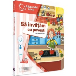 Raspundel Istetel pachet creion si carte Sa invatam cu povesti 60017
