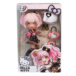Hello Kitty - papusa Manga Golden Diva Roller, cu accesorii HKTF1000