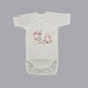 Body bebe maneca scurta fete
