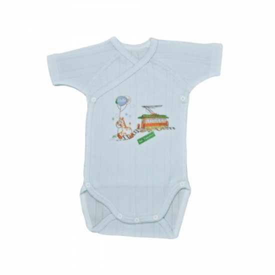 Body bebe maneca scurta baieti