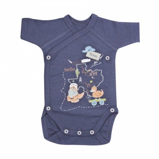 Body bebe maneca scurta baieti