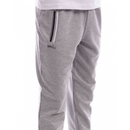 Pantalon trening cu fermoar Andu
