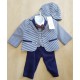 Set baieti botez Anne Bebe 801320
