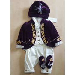 Set baieti botez print Anne Bebe 801650