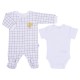 Set 10 piese bebe bumbac organic KITIKATE 32780 56 CM