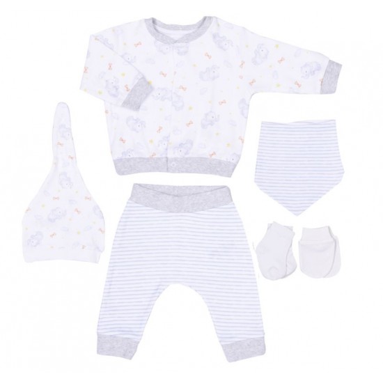 Set 20 piese bebe bumbac organic KITIKATE 97337 56 CM