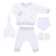 Set 20 piese bebe bumbac organic KITIKATE 97337 56 CM