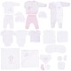 Set 20 piese bebe bumbac organic KITIKATE 96750 56 CM