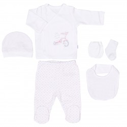 Set 20 piese bebe bumbac organic KITIKATE 96750 56 CM