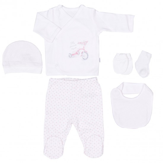 Set 20 piese bebe bumbac organic KITIKATE 96750 56 CM