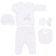 Set 20 piese bebe bumbac organic KITIKATE 96750 56 CM