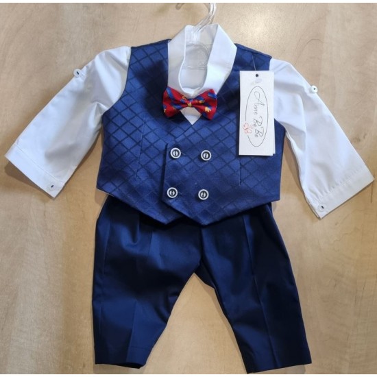 Set baieti botez Anne Bebe 801180-w1