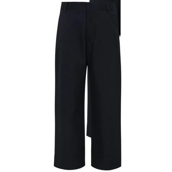 Pantaloni baieti scoala bleumarin George-18