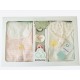Set 10 piese nou nascut bebe bumbac organic 56cm KITIKATE 31238
