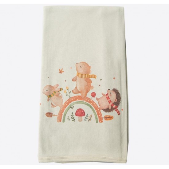 Set 10 piese nou nascut bebe bumbac organic 56cm KITIKATE 58143