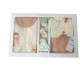 Set 10 piese nou nascut bebe bumbac organic 56cm KITIKATE 58143