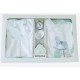 Set 10 piese nou nascut bebe bumbac organic 56cm KITIKATE 60100