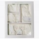 Set 10 piese nou nascut bebe bumbac organic 56cm KITIKATE 66268