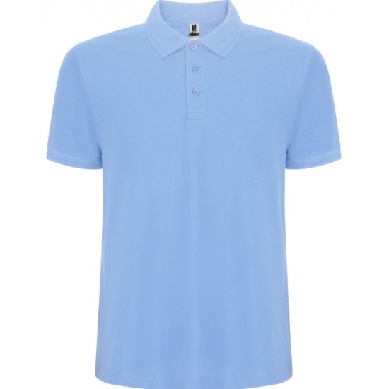 Tricou polo scoala bleu unisex Roly Pegaso 6609