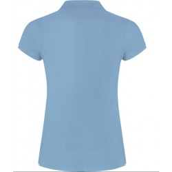 Tricou polo scoala bleu fete Roly Star 6634