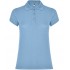 Tricou polo scoala bleu fete Roly Star 6634