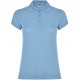 Tricou polo scoala bleu fete Roly Star 6634