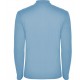 Tricou polo scoala maneca lunga bleu unisex Roly Estrella 6635-1