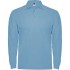 Tricou polo scoala maneca lunga bleu unisex Roly Estrella 6635-1